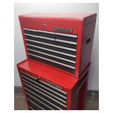 Craftsman 2 Part Upper and Bottom 17 Draw Rolling Tool Chest