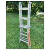 Keller Heavy Duty 225 lb. Max Aluminum Combination Ladder