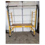 Yellow Scaffolding Baker-Style 1000 lb. Capacity