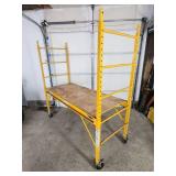 Yellow Scaffolding Baker-Style 1000 lb. Capacity