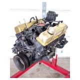 GM 327ci. Small Block Motor with Engine Stand