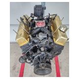 GM 327ci. Small Block Motor with Engine Stand