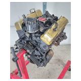 GM 327ci. Small Block Motor with Engine Stand