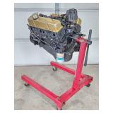 GM 327ci. Small Block Motor with Engine Stand