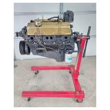 GM 327ci. Small Block Motor with Engine Stand