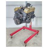 GM 327ci. Small Block Motor with Engine Stand