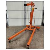 Central Hydraulic 2-Ton Foldable Engine Shop Crane