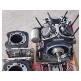 Disassembled 2005 Harley-Davidson 88ci. Motor
