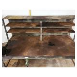 Welding Workstation with Mounted Vise and Welding Clamps