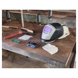 Welding Workstation with Mounted Vise and Welding Clamps