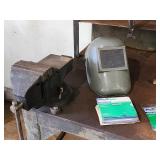 Welding Workstation with Mounted Vise and Welding Clamps