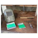 Welding Workstation with Mounted Vise and Welding Clamps