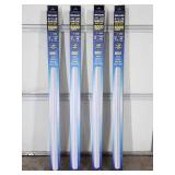 (4) 4 ft LED Shop Lights