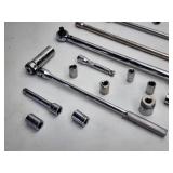 Assorted 1/2 in. Drive Sockets with Torque Wrench