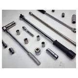 Assorted 1/2 in. Drive Sockets with Torque Wrench