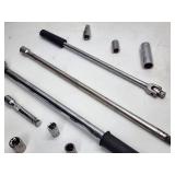 Assorted 1/2 in. Drive Sockets with Torque Wrench