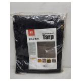 Blue HFT 8 ft x 10 ft 4 Mesh Tarp