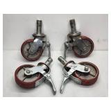 (4) Scaffolding Casters