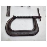 (4) Assorted X-Large Welding Clamps