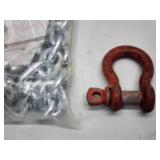Logging Chain with Shackles