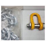 Logging Chain with Shackles