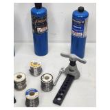 Assorted Plumbing Supplies and Tools