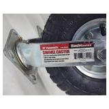 (4) 10' Pneumatic Swivel Casters