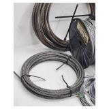 Assorted Braided Wire Cables