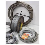 Assorted Braided Wire Cables