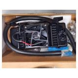 Jagg Motorcycle 10-Row Fanpack Horizontal Oil Cooler