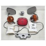 Assorted Harley-Davidson Motorcycle Parts