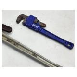 (3) Assorted Sizes Plumbers Wrenches