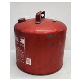 Vintage 5 Gal Eagle Galvanized Gasoline Can