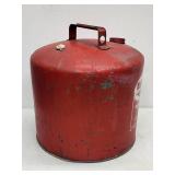 Vintage 5 Gal Eagle Galvanized Gasoline Can