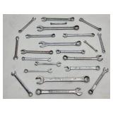 Assorted Standard Open-Box End Wrenches