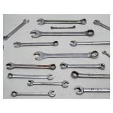 Assorted Standard Open-Box End Wrenches