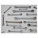 Assorted Standard Open-Box End Wrenches