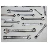 Assorted Standard Open-Box End Wrenches