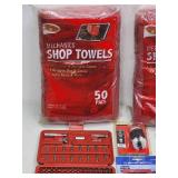 Assorted Shop Supplies and Hand Tools