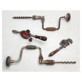 (4) Vintage Woodworking Hand Tools