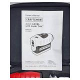 Craftsman 4-in-1 Level with Laser Trac