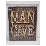 This Man Cave Garage Tin Sign