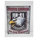 POW * MIA Garage Sign