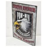 POW * MIA Garage Sign