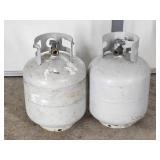 (2) Empty Propane Tanks