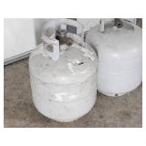 (2) Empty Propane Tanks