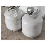 (2) Empty Propane Tanks