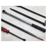 (5) Assorted Mechanics Garage Tools