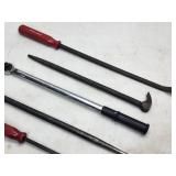 (5) Assorted Mechanics Garage Tools