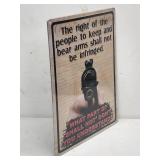 This Right to Bear Arms Garage Sign